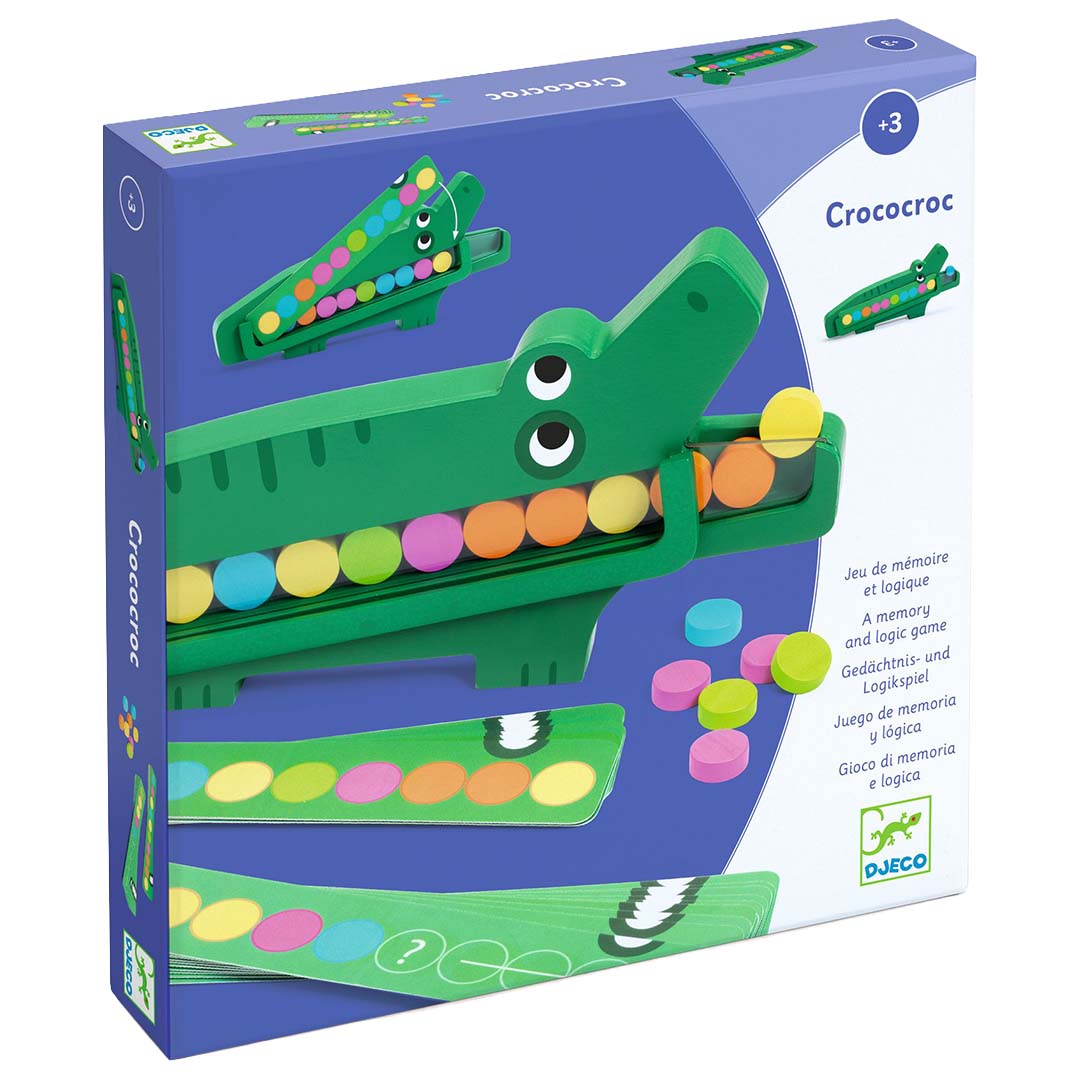 djeco geheugenspel crococroc