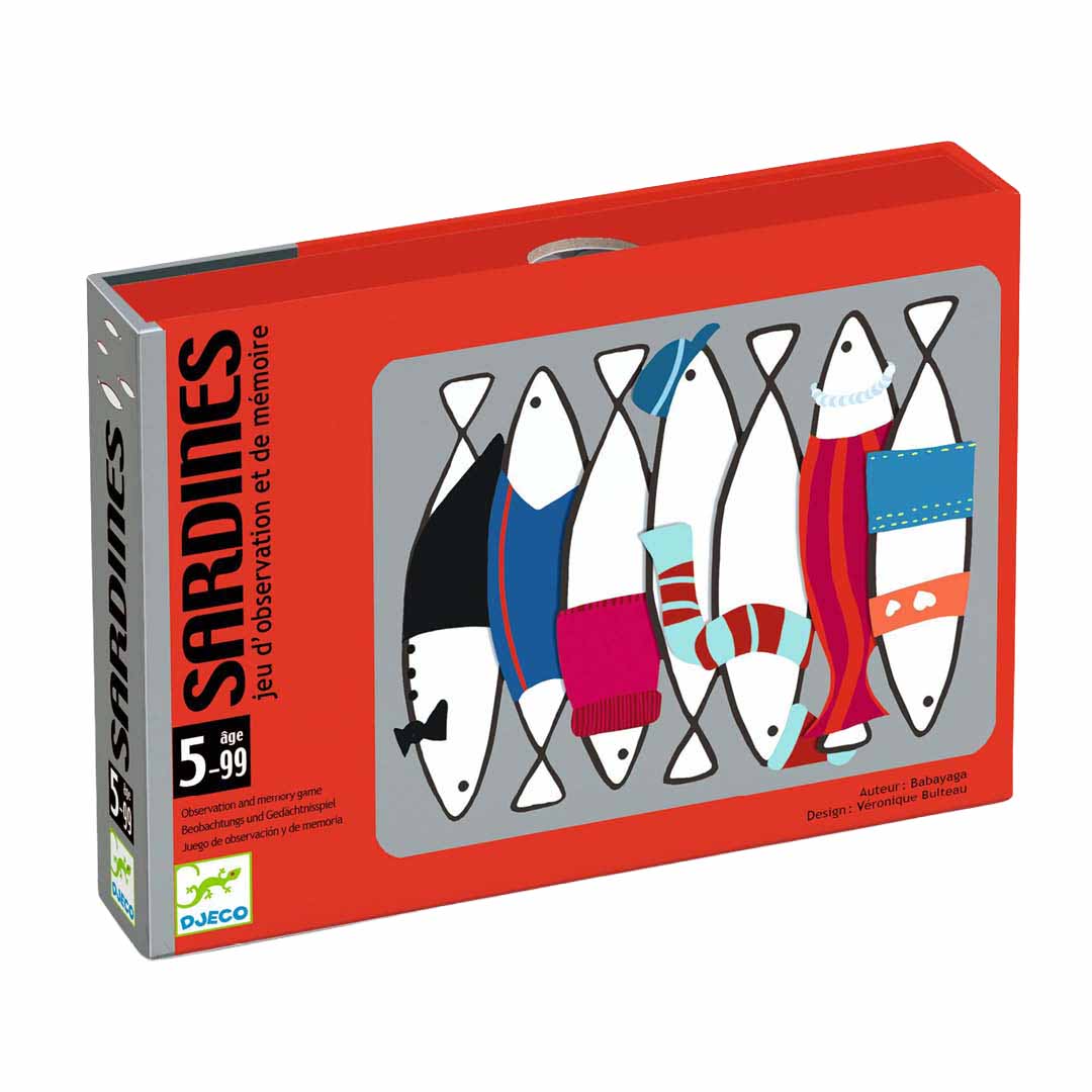 djeco geheugenspel sardines | DJ05161 | 0