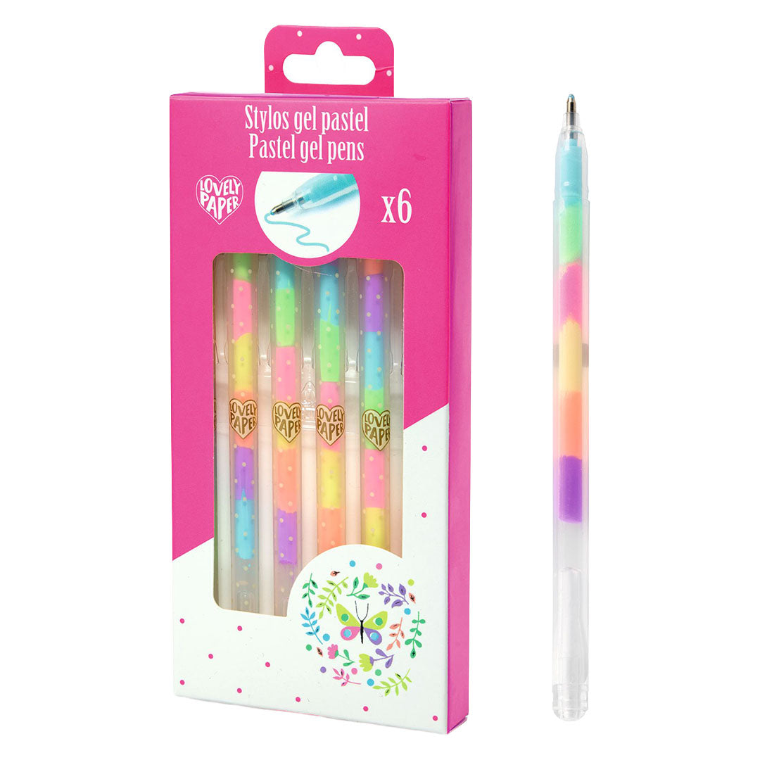 djeco gelpennen - pastel - 6st | DD03758 | 1