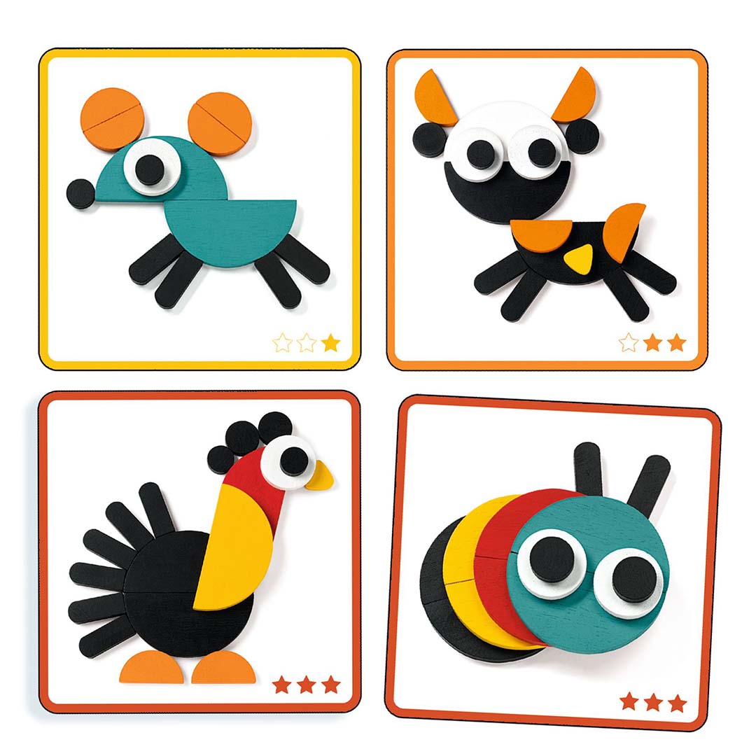 djeco géoanimo blocks | DJ06432 | 1