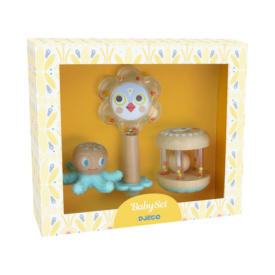 djeco geschenkdoos babyspeelgoed - 3st
