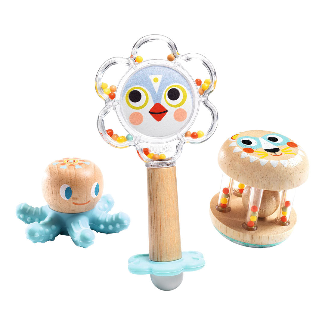 djeco geschenkdoos babyspeelgoed - 3st | DJ06143 | 1