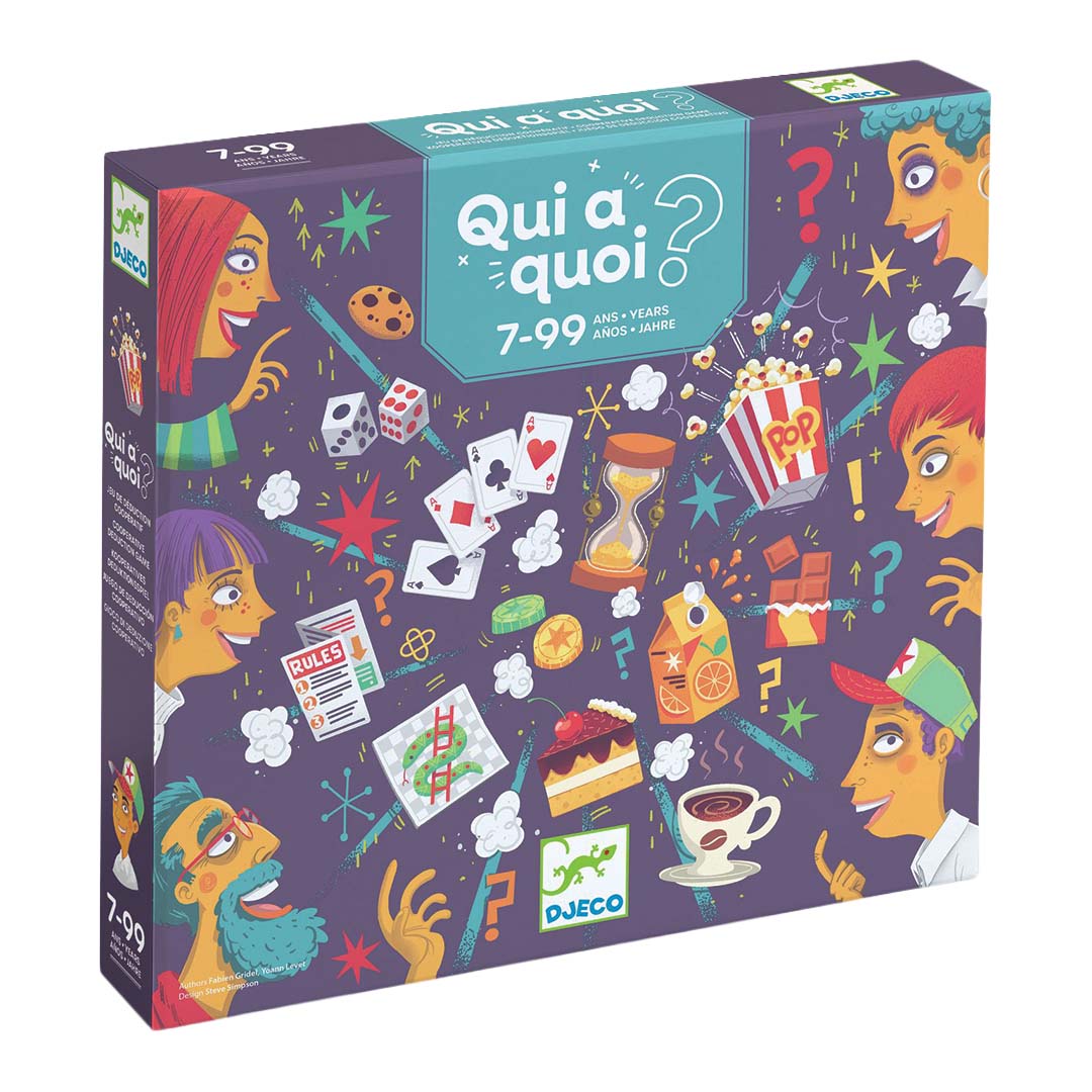 djeco gezinsspel qui-à-quoi? | DJ00829 | 0