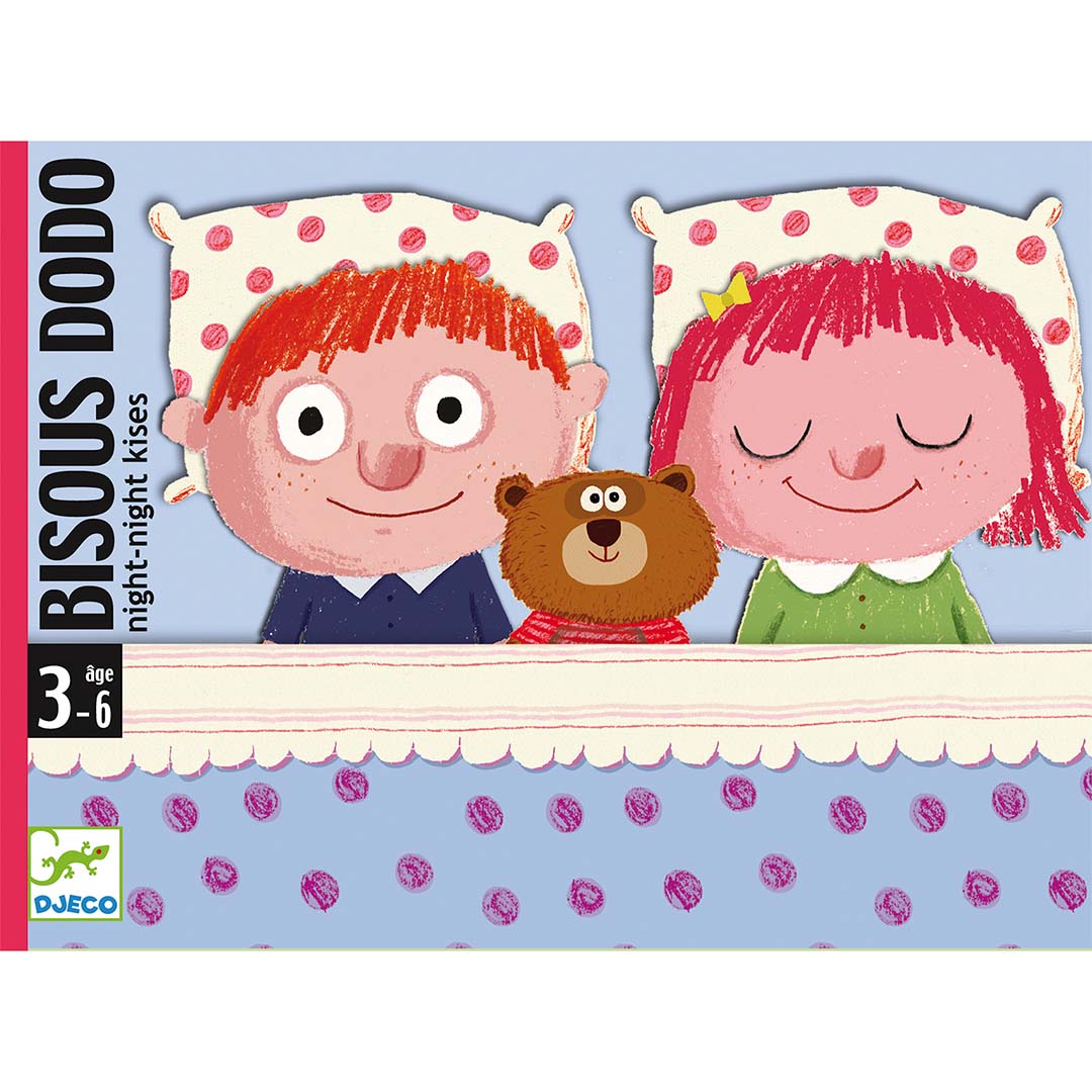 djeco kaartspel bisous dodo slaapkusjes | DJ05176 | 2