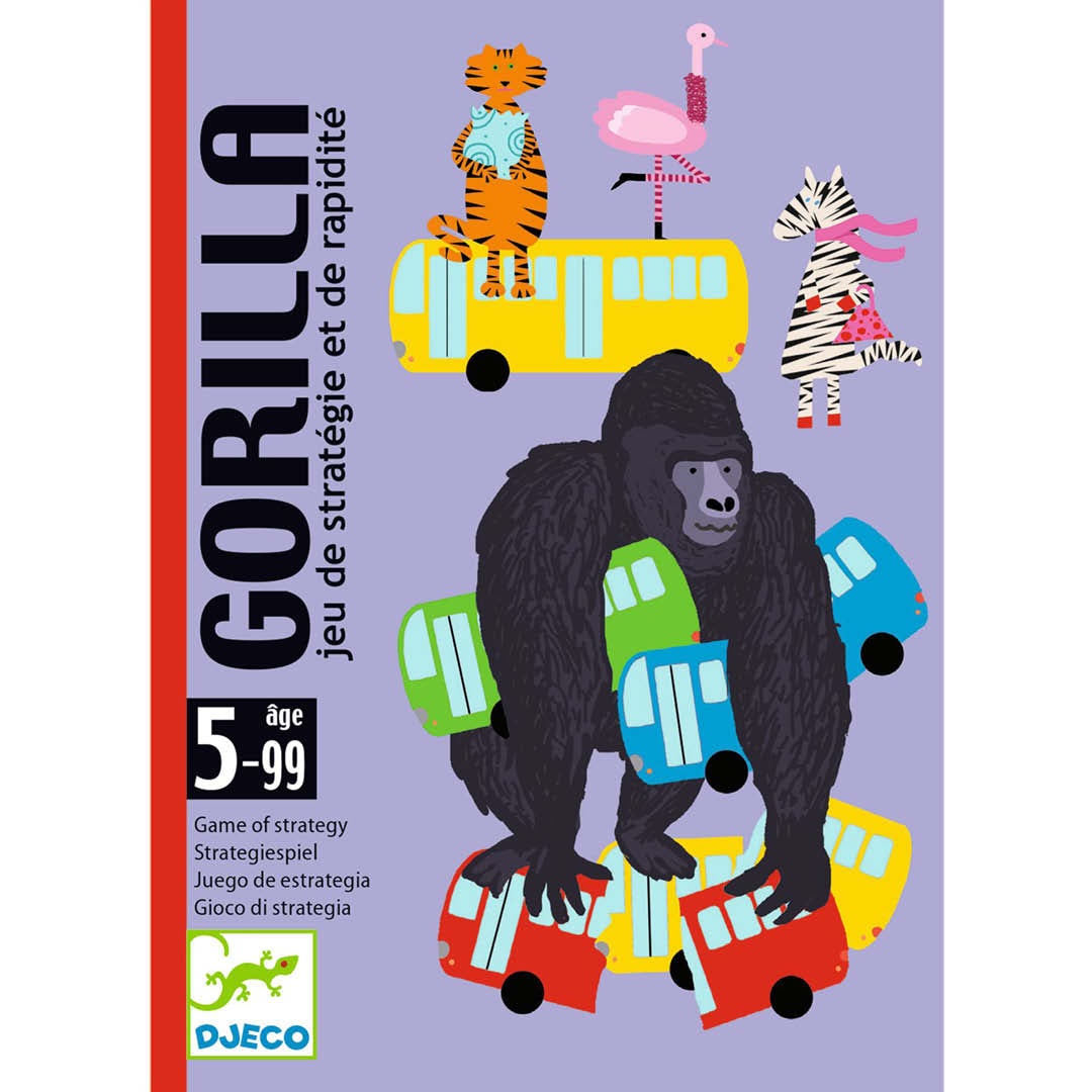djeco kaartspel gorilla - strategiespel | DJ05123 | 2