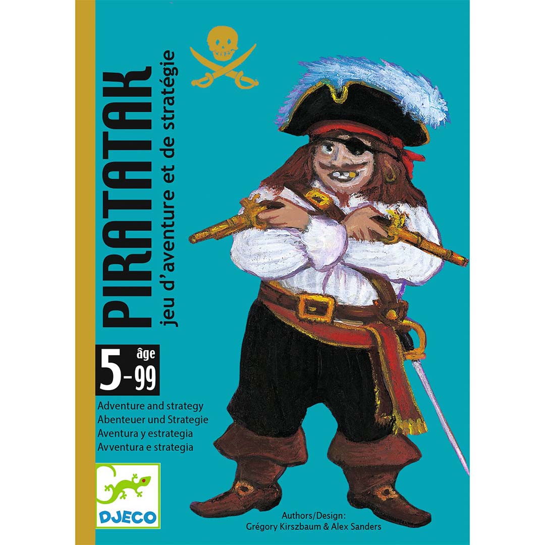 djeco kaartspel piratatak - strategiespel