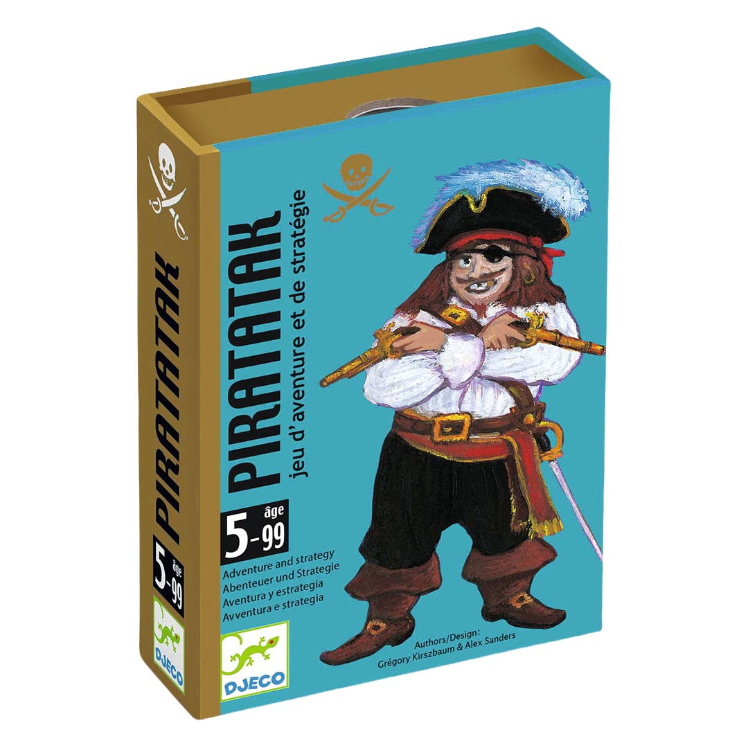 djeco kaartspel piratatak - strategiespel