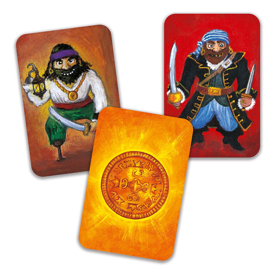 djeco kaartspel piratatak - strategiespel