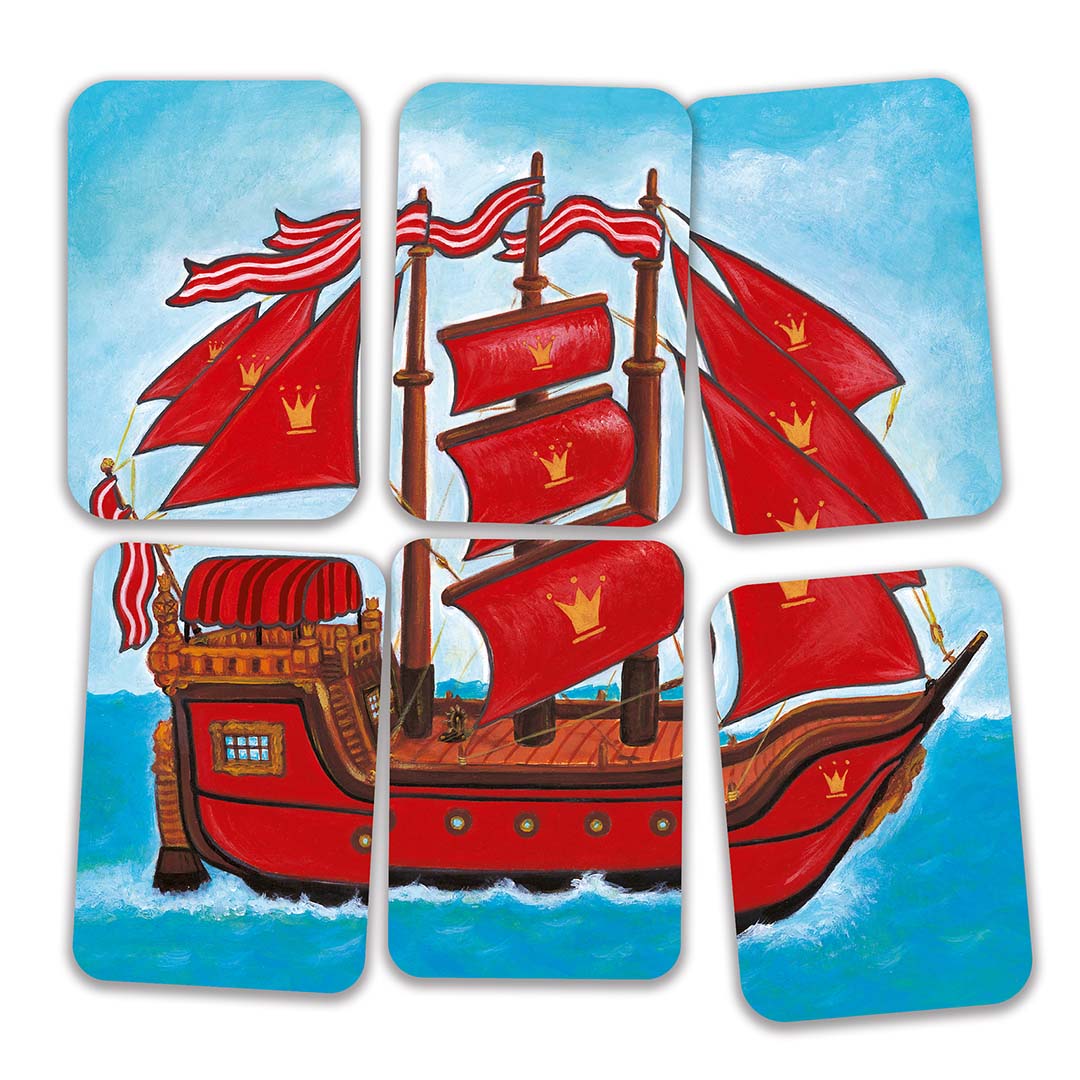 djeco kaartspel piratatak - strategiespel