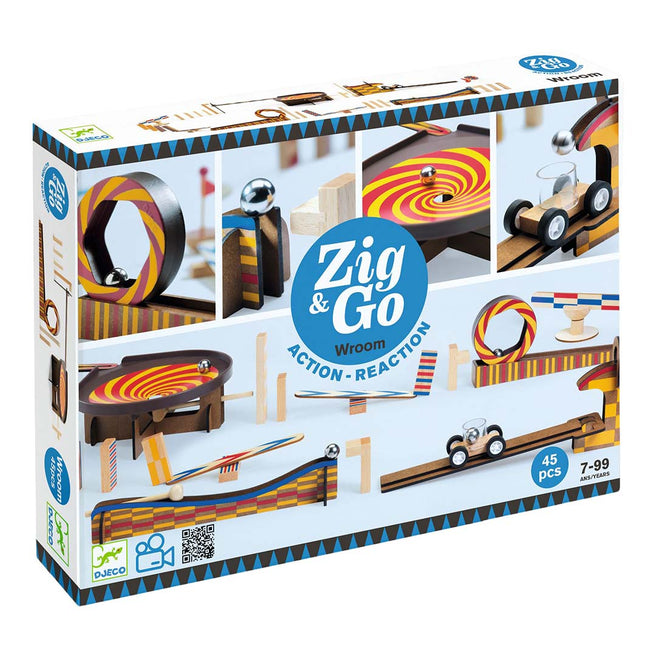 djeco kettingreactiespel zig & go - 45st | DJ05643 | 0