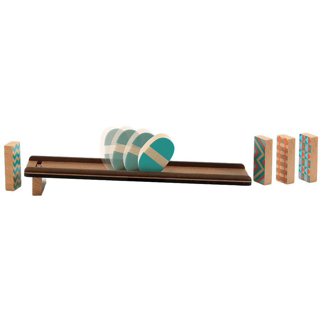 djeco kettingreactiespel zig & go - culbuto - 7st | DJ05648 | 2