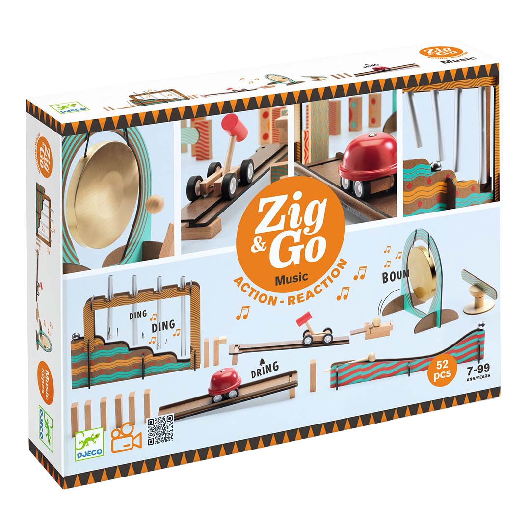 djeco kettingreactiespel zig & go - music - 52st