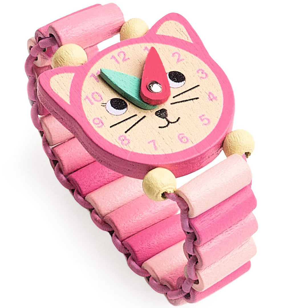 djeco kinderhorloge - kat - assorti | DJ05570 | 3
