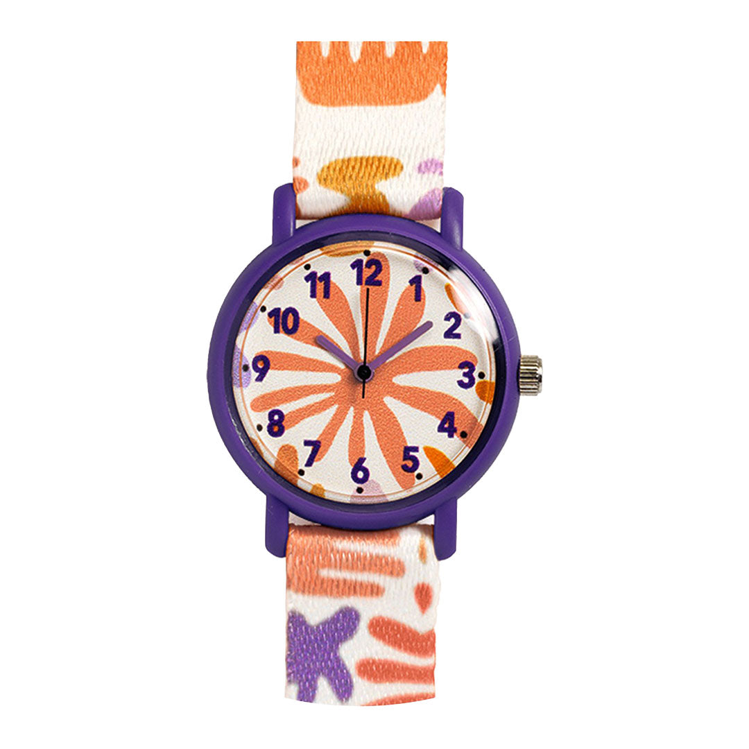 djeco kinderhorloge blaadjes | DD00433 | 2