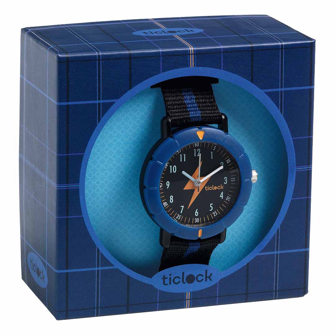 djeco kinderhorloge flash blue | DD00473 | 2