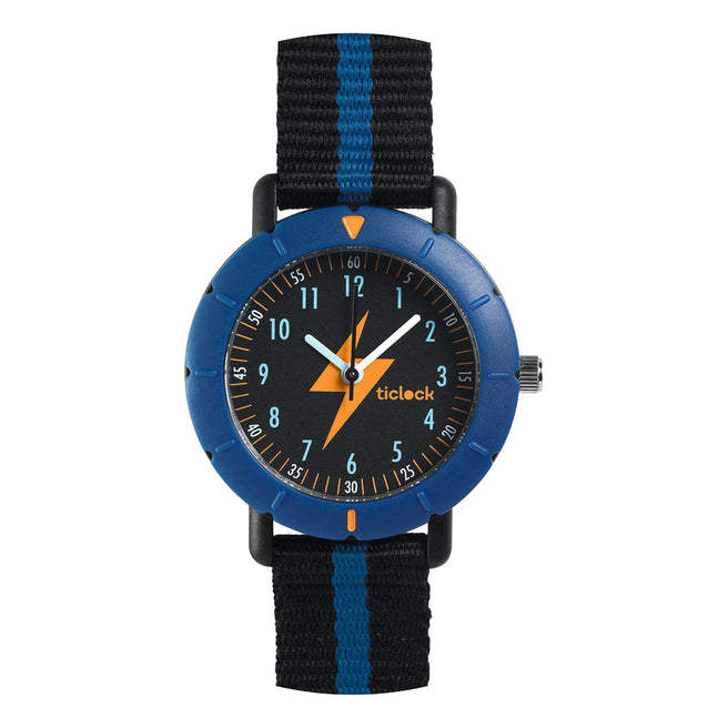 djeco kinderhorloge flash blue | DD00473 | 0