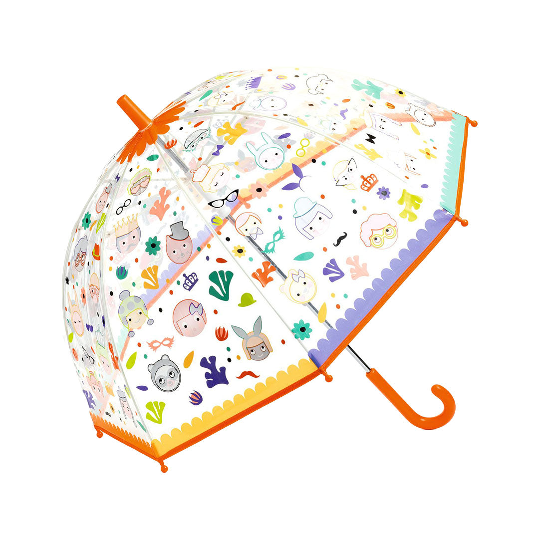 djeco kinderparaplu magische kleuren - gezichten