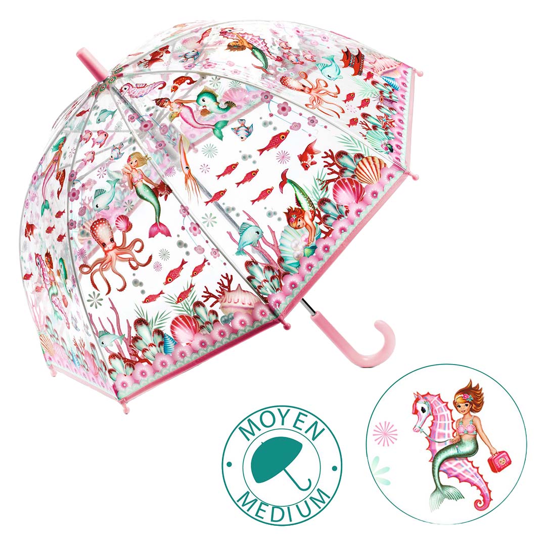 djeco kinderparaplu zeemeermin | DD04717 | 1
