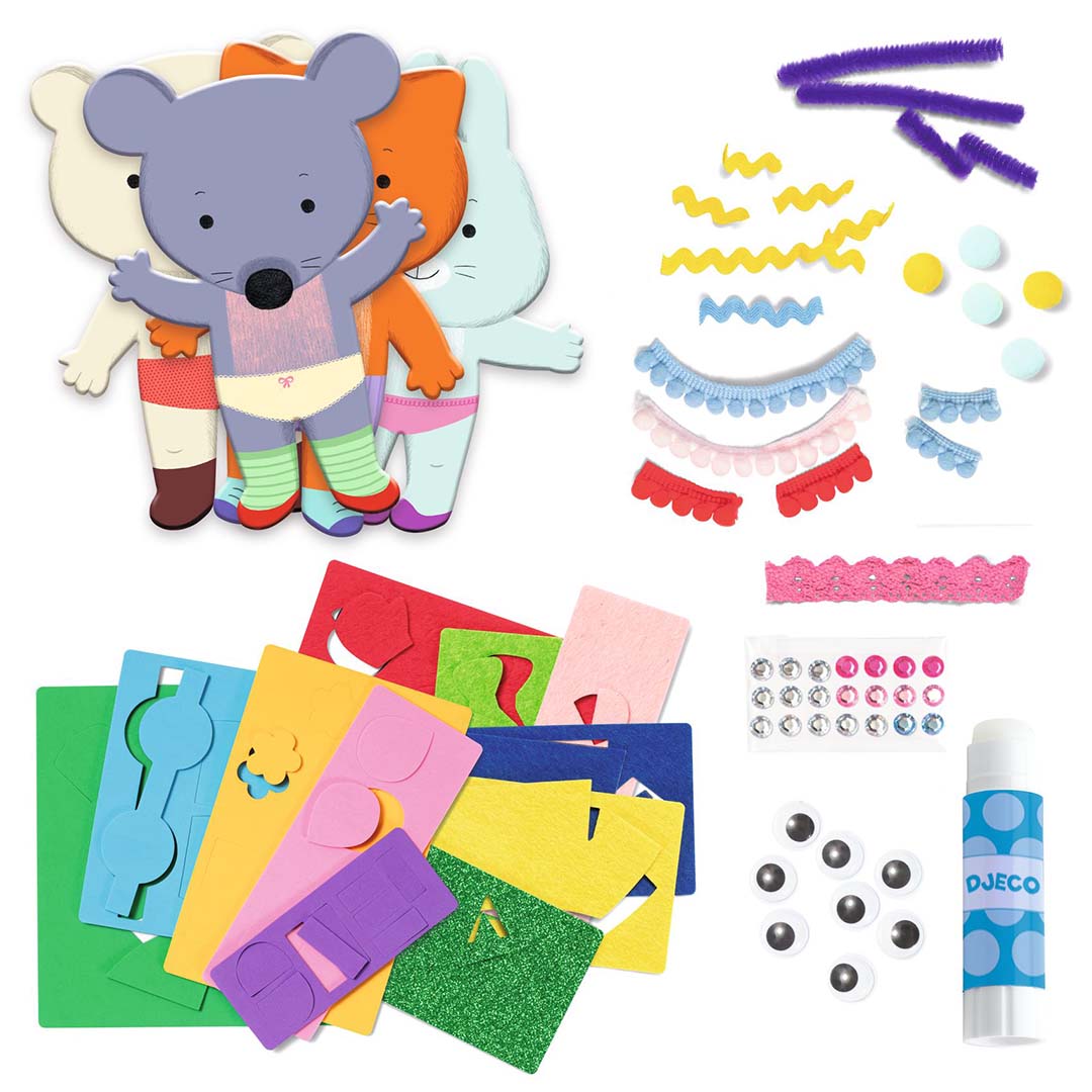 djeco knutseldoos little sweethearts | DJ00072 | 3