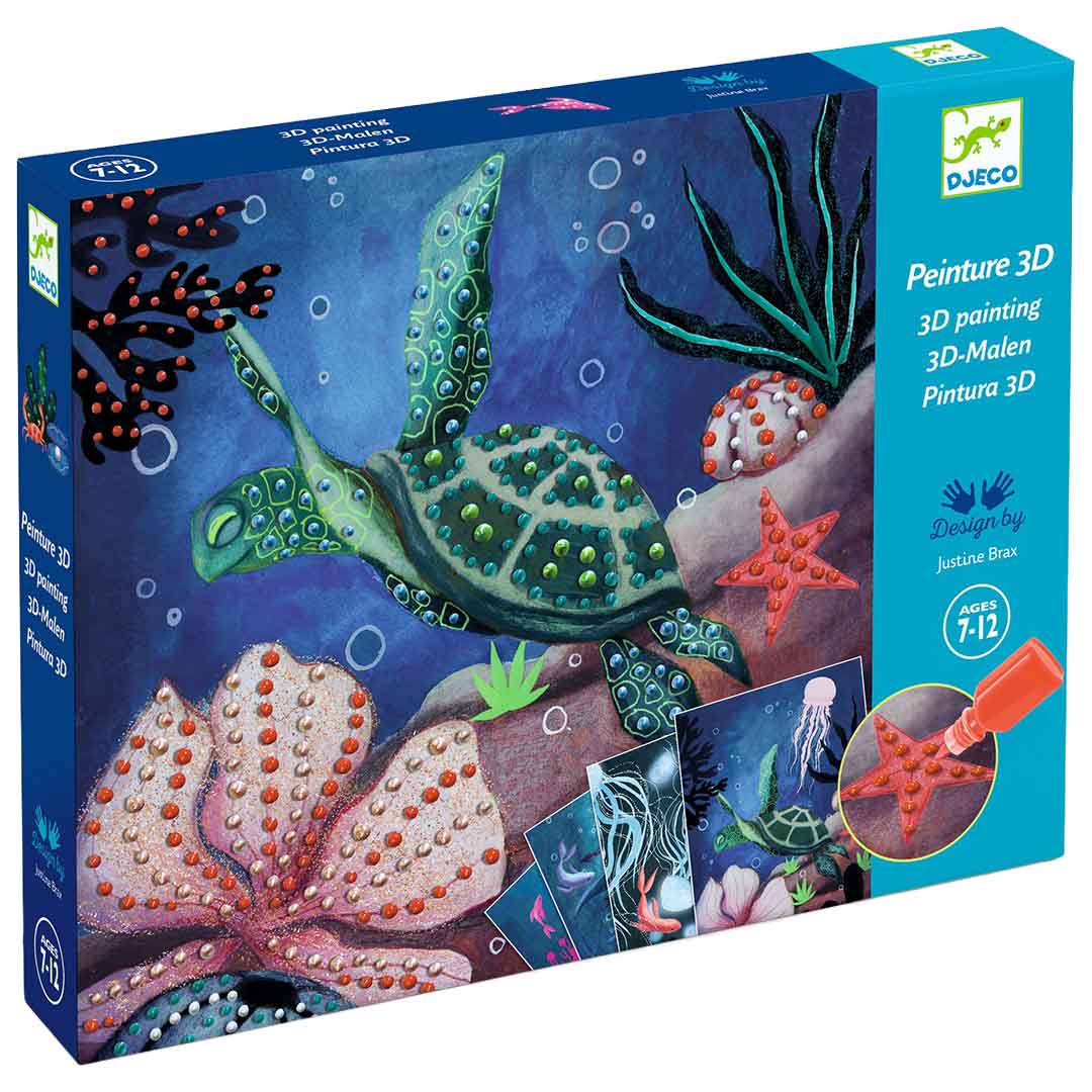 djeco knutselset 3D-verf
