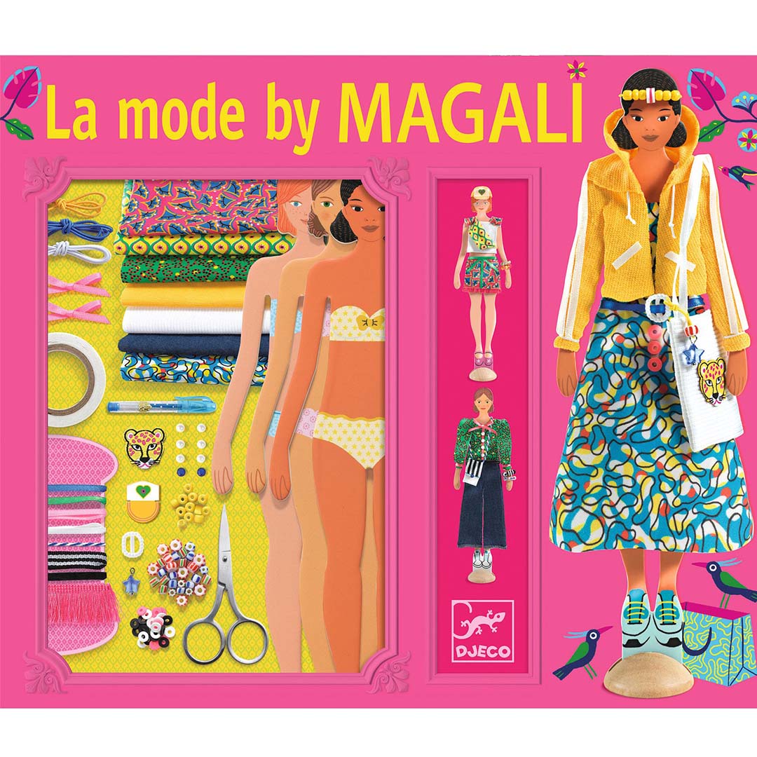 djeco knutselset aankleden mode by magali | DJ09336 | 1