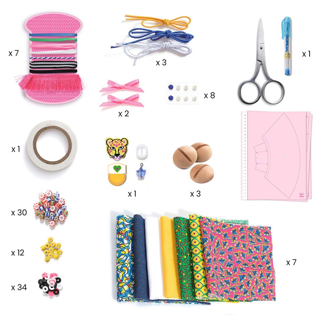 djeco knutselset aankleden mode by magali | DJ09336 | 2