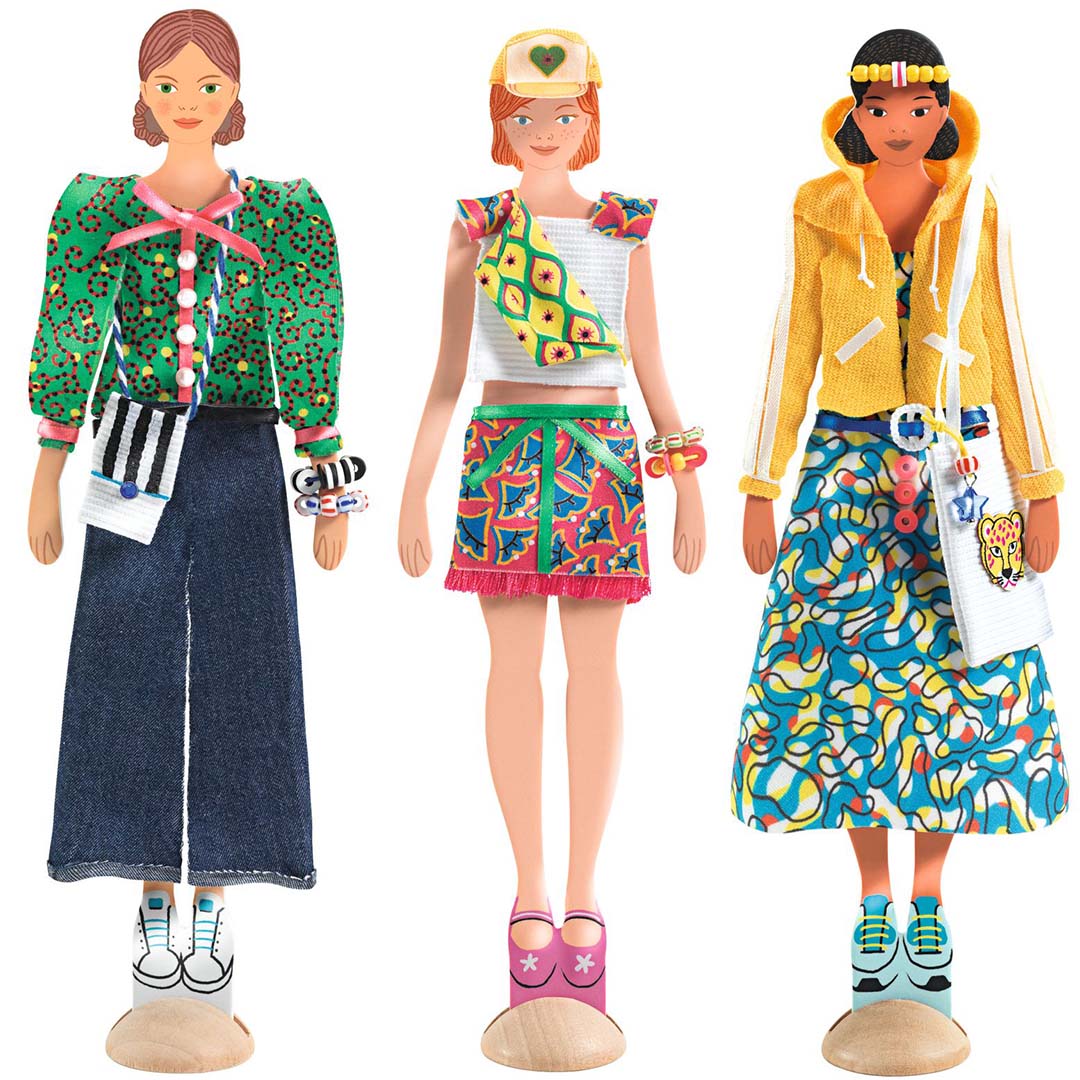 djeco knutselset aankleden mode by magali | DJ09336 | 3