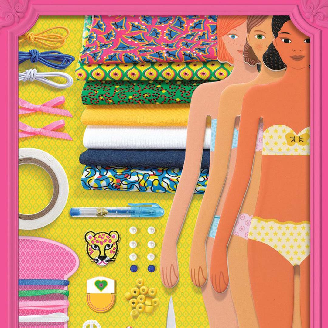 djeco knutselset aankleden mode by magali | DJ09336 | 4