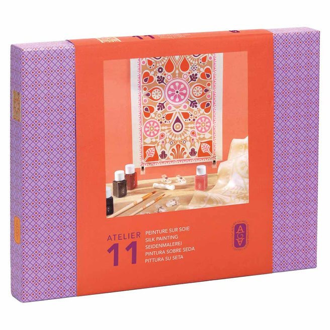 djeco knutselset atelier 11 - zijde schilderen | GA10011 | 0