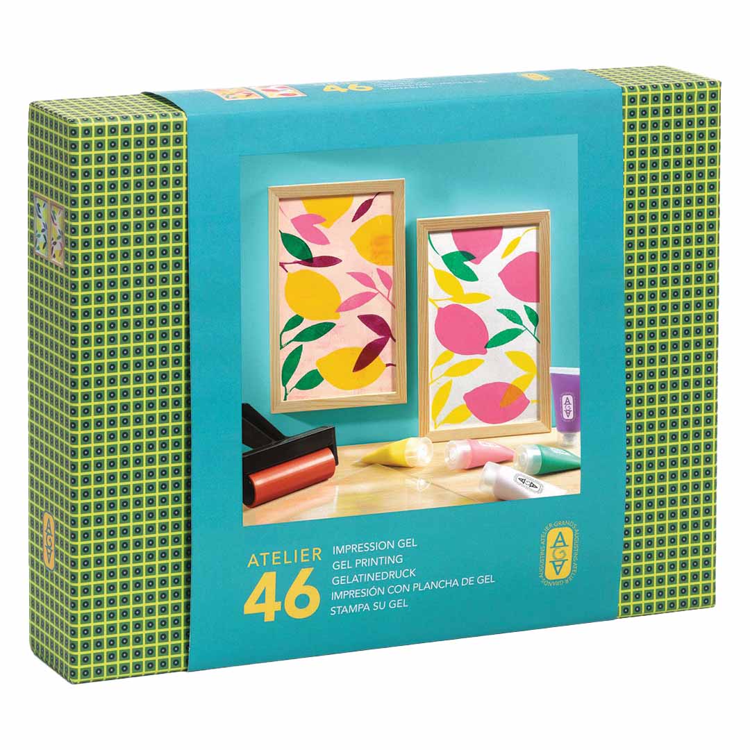 djeco knutselset atelier 46 - gel afdrukken | GA10046 | 0