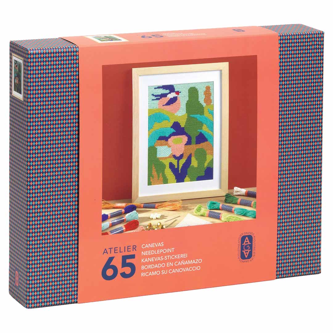 djeco knutselset atelier 65 - naaldkunst
