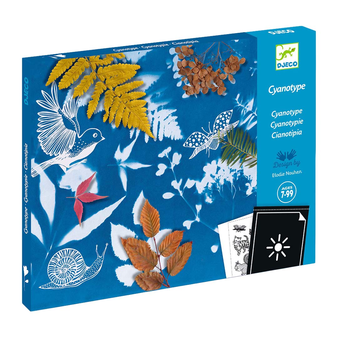 djeco knutselset blauwdruk papier
