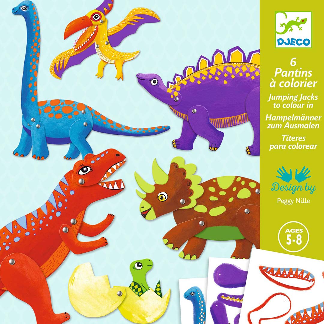 djeco knutselset dino