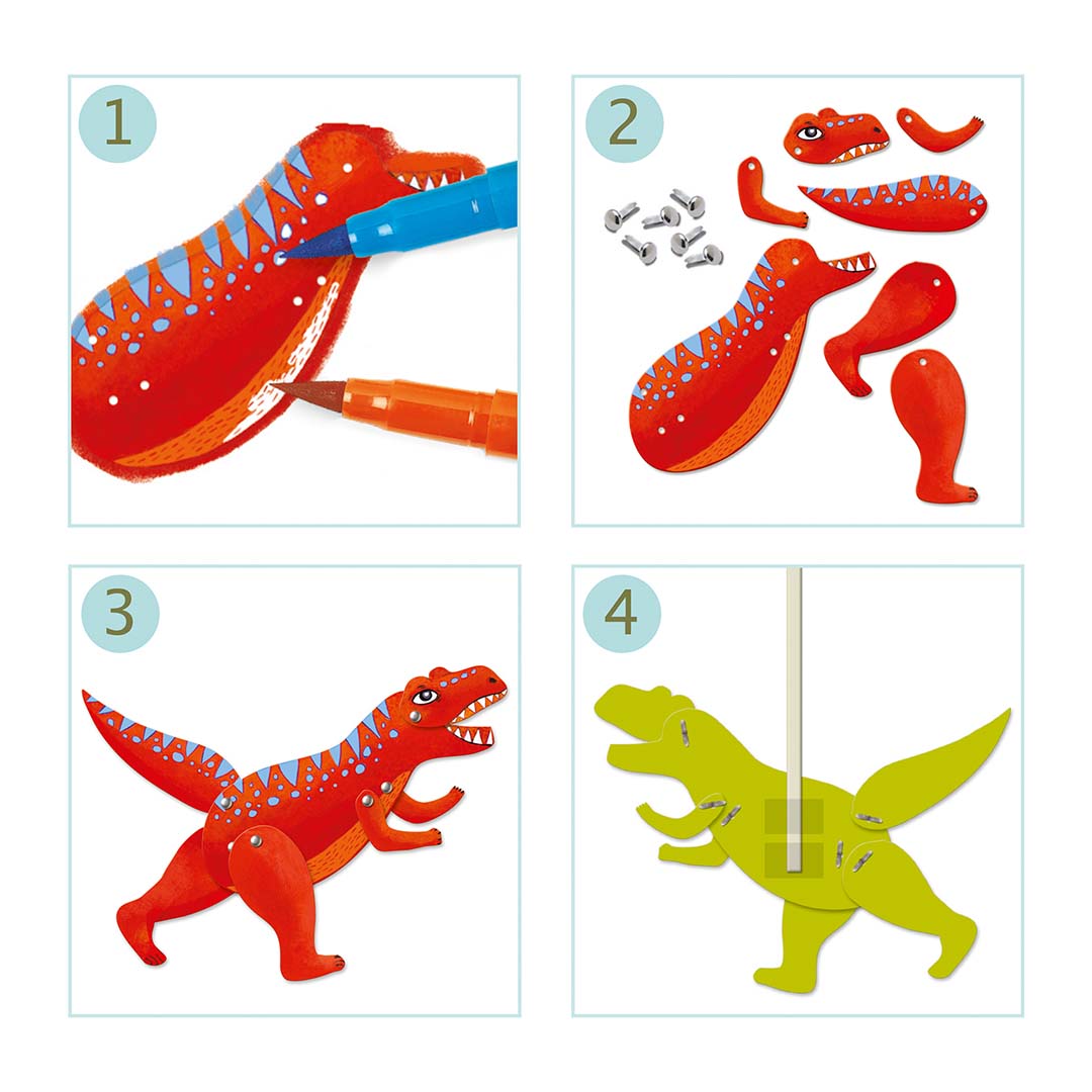 djeco knutselset dino | DJ09680 | 2