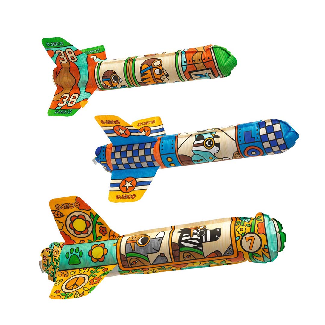 djeco knutselset diy - raketten