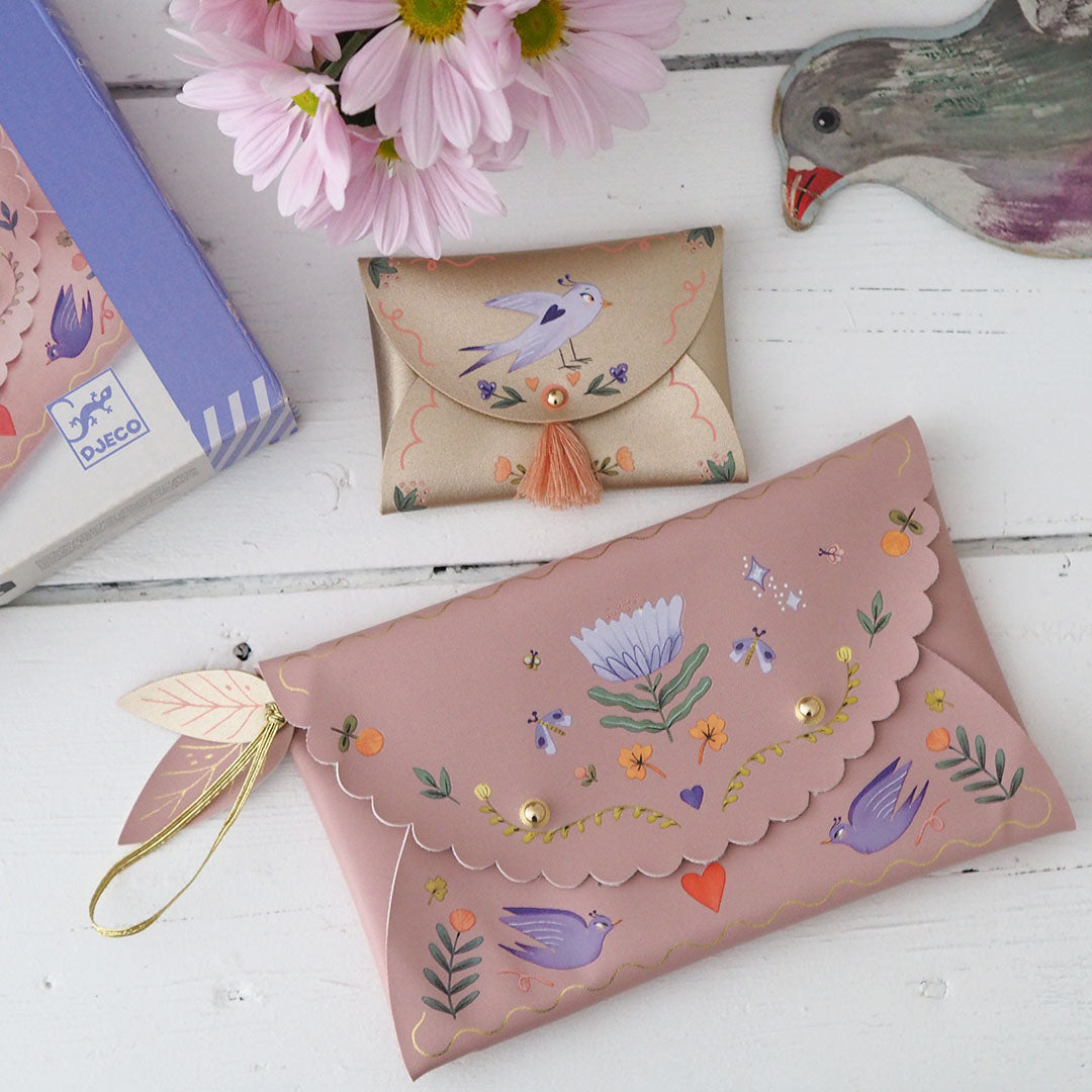 djeco knutselset diy - tasjes sweet fashionista | DJ07976 | 1