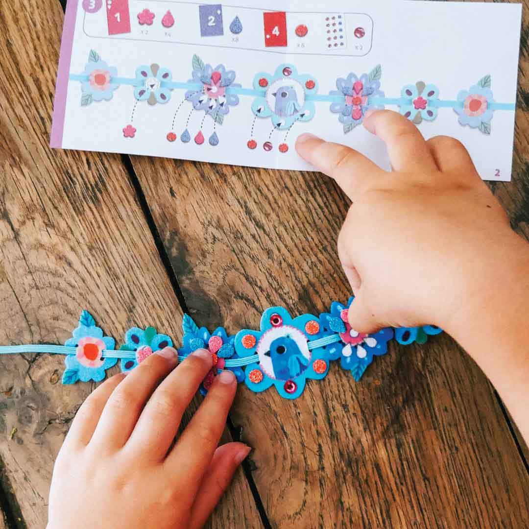 djeco knutselset diy armbandjes maken - best friends | DJ07938 | 2
