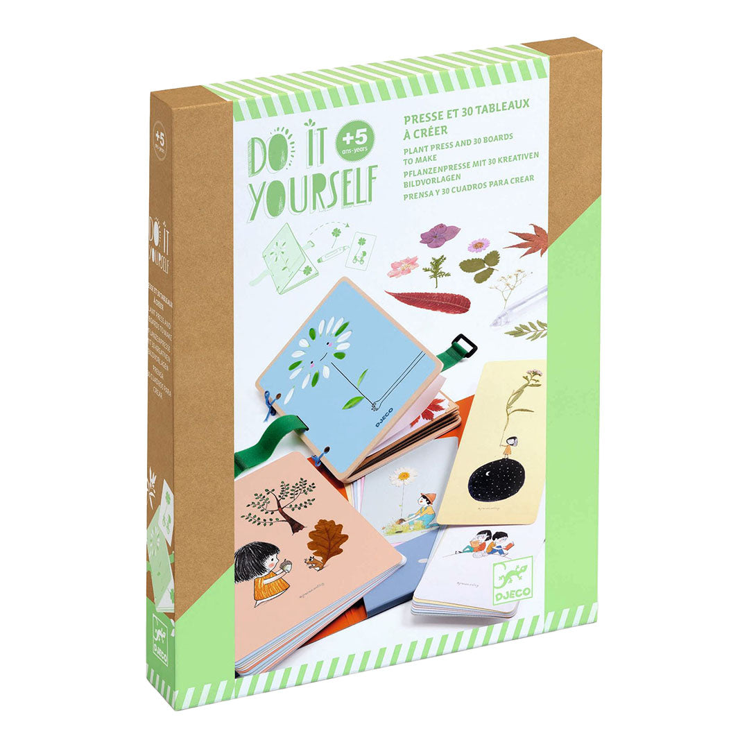 djeco knutselset diy bloemen drogen en kaarten maken