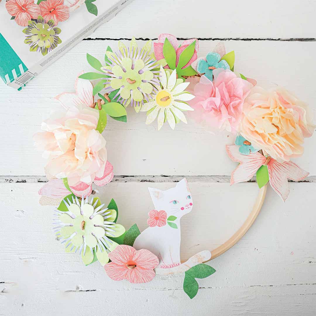 djeco knutselset diy bloemenkrans | DJ07967 | 1