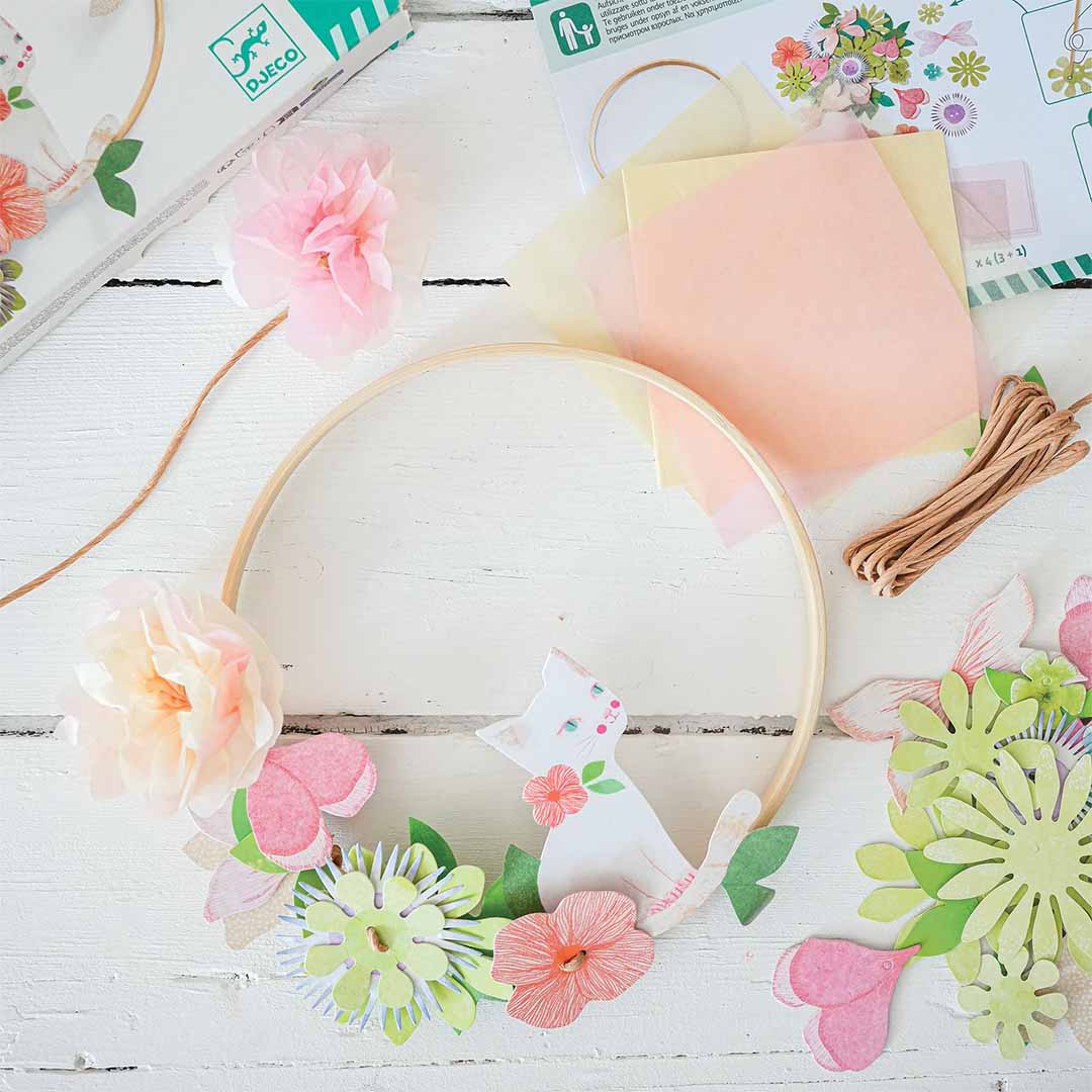 djeco knutselset diy bloemenkrans | DJ07967 | 2