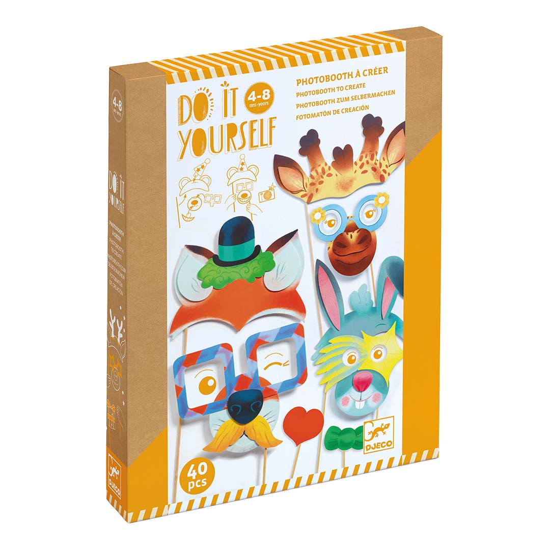 djeco knutselset diy dierenselfies