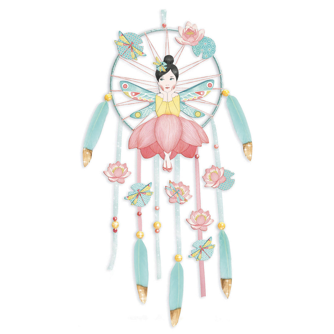 djeco knutselset diy dromenvanger - lotus fee