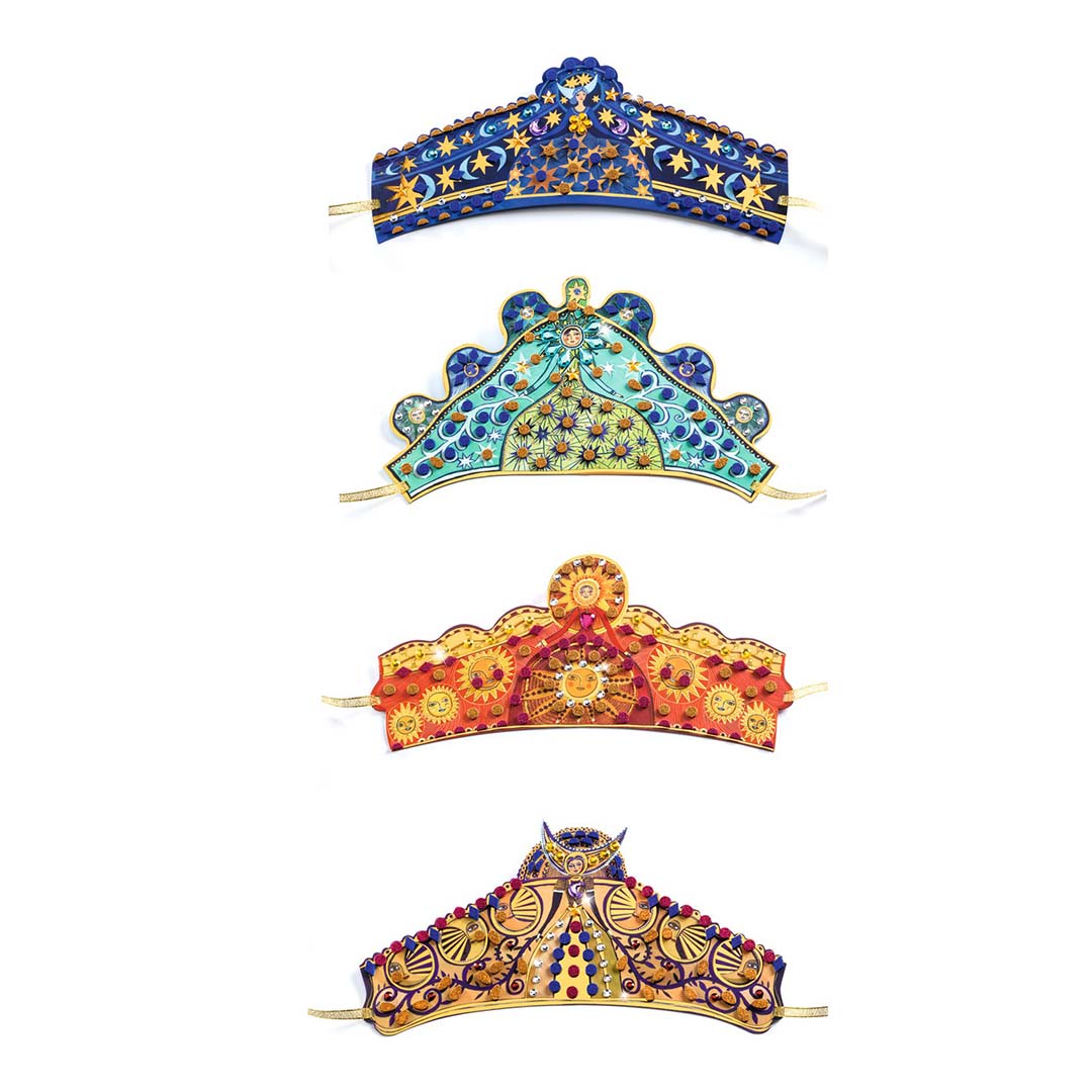 djeco knutselset diy mozaïek diademen