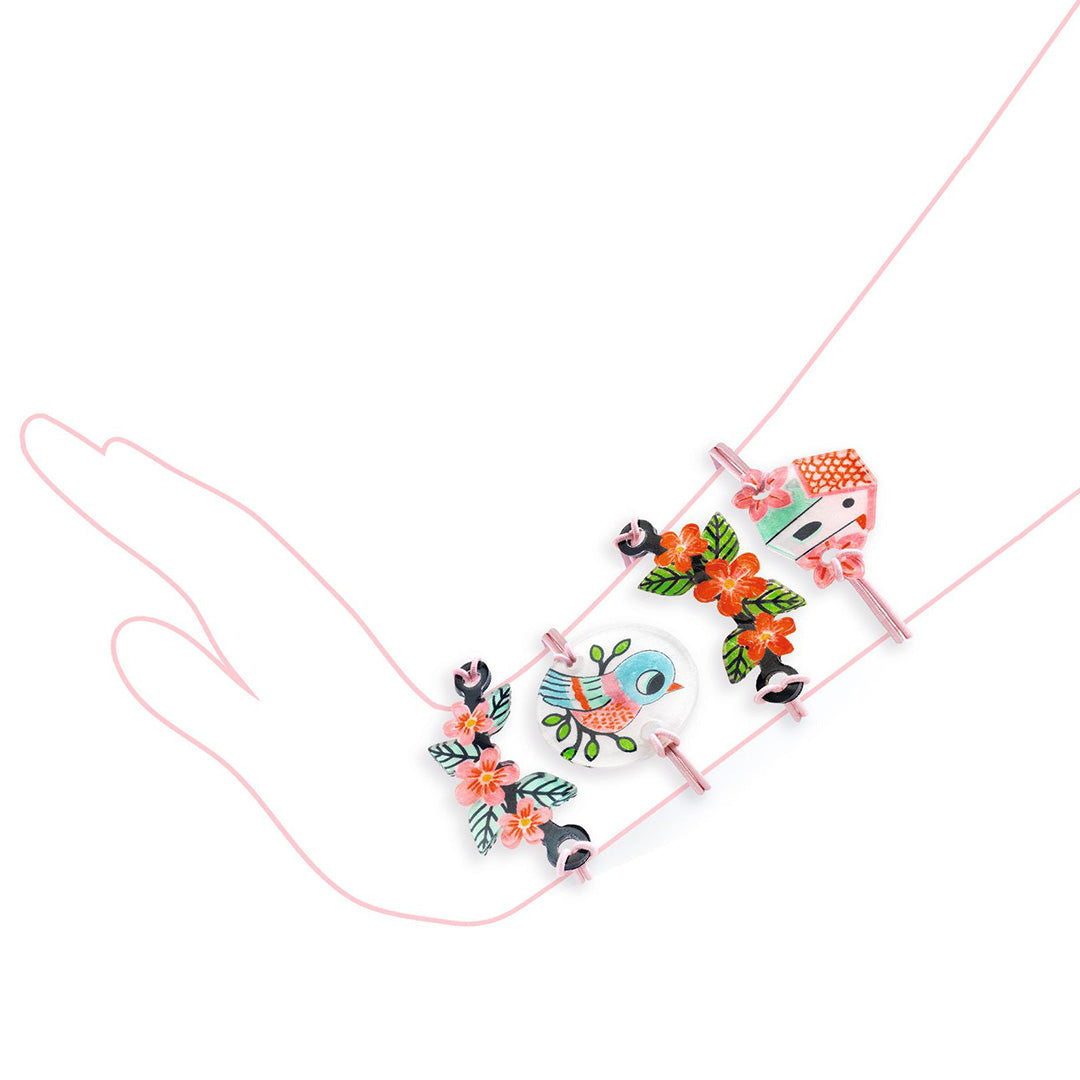 djeco sieradenset diy - the fawn and the bird | DJ79000 | 2