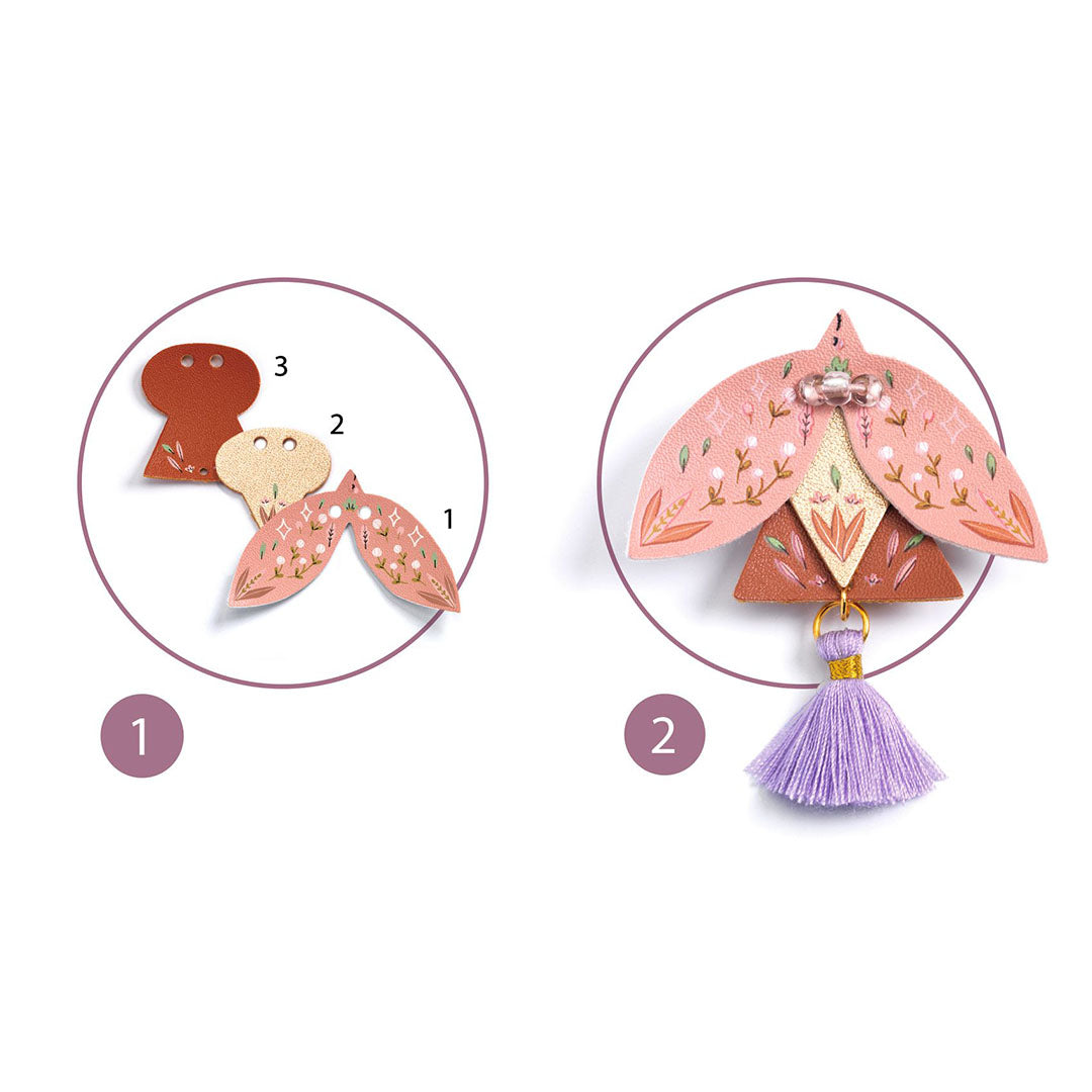 djeco knutselset diy sieradenset - miss rosefinch | DJ07977 | 1
