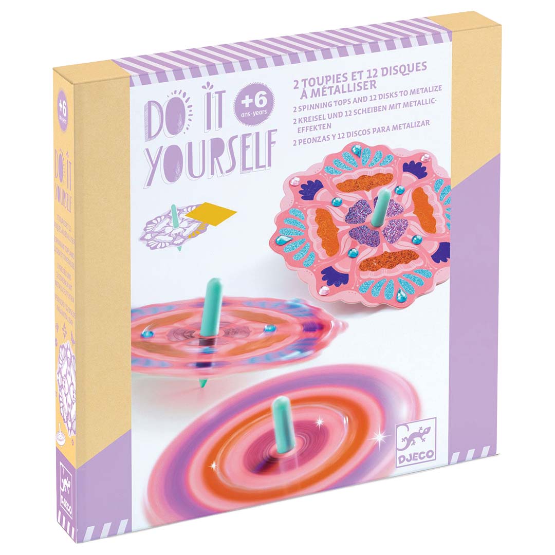 djeco knutselset diy tollen maken flower power