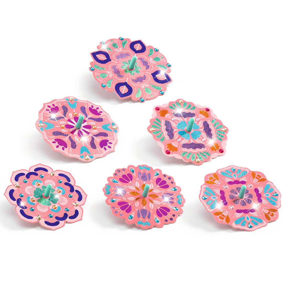 djeco knutselset diy tollen maken flower power | DJ07986 | 4