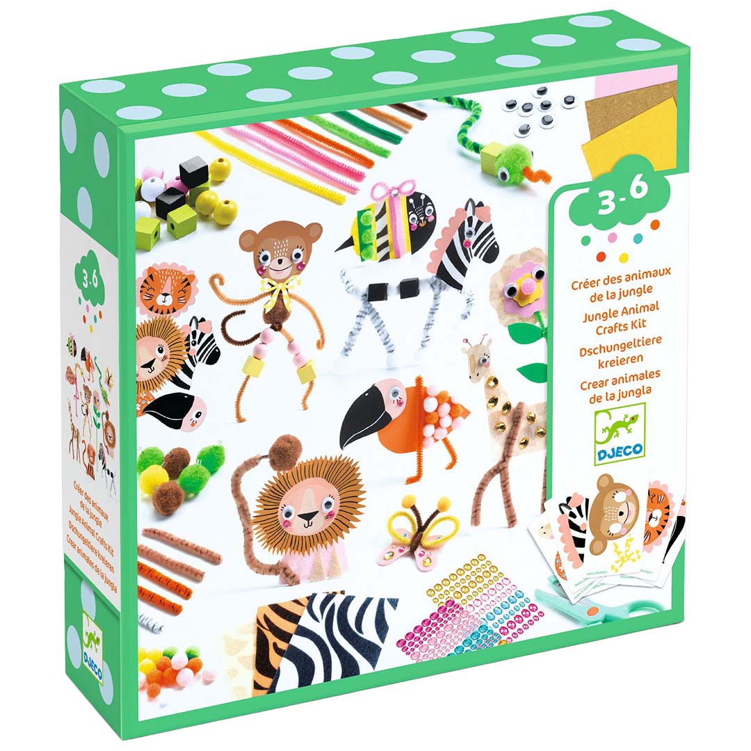 djeco knutselset jungledieren
