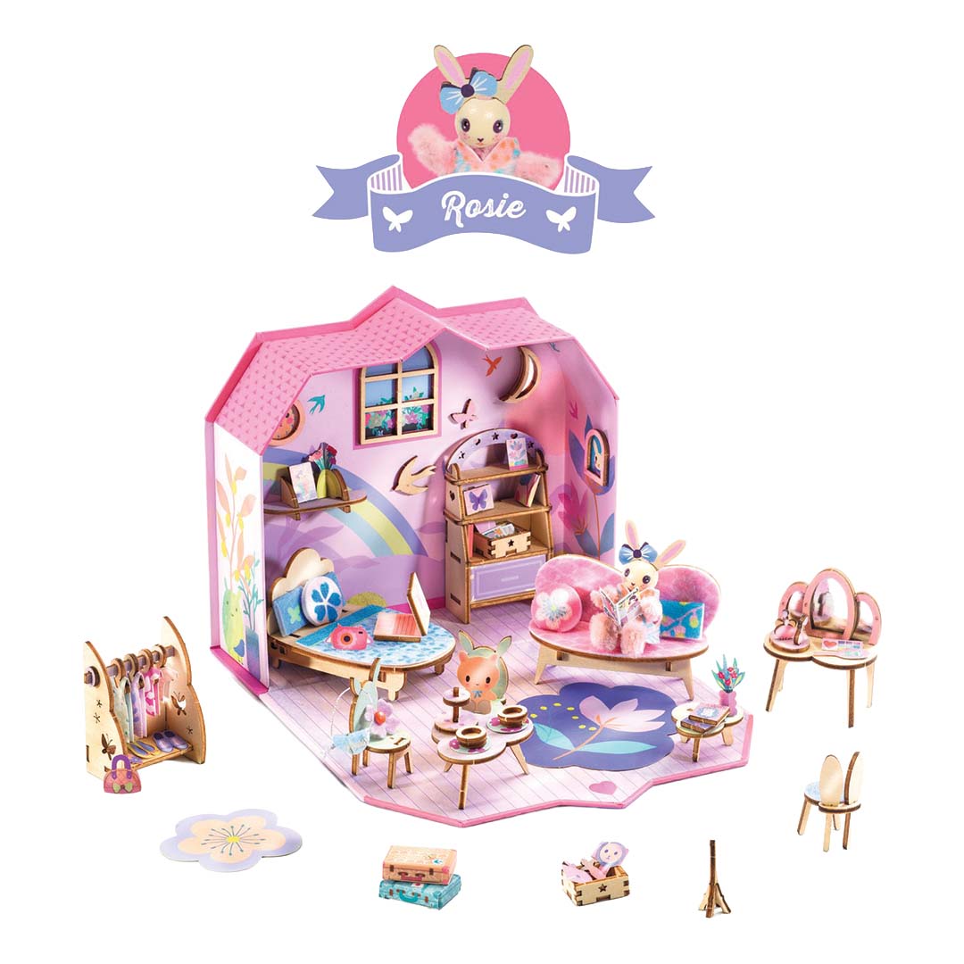 djeco knutselset mi house - rosie