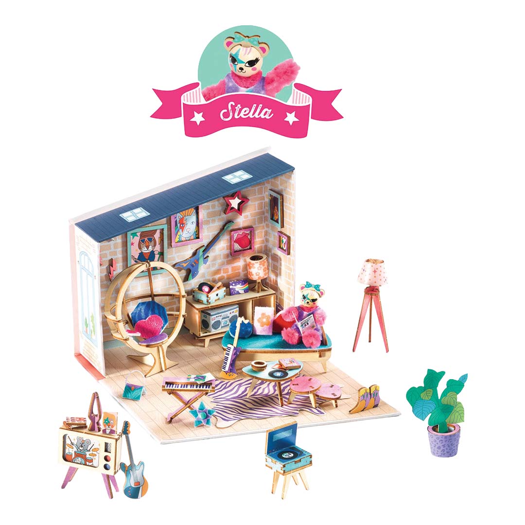 djeco knutselset mi house - stella